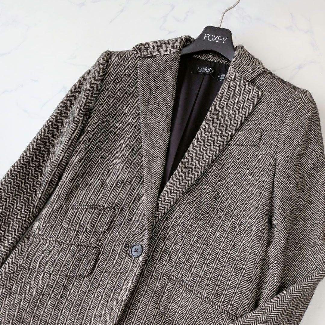 極美品✨️ローレンラルフローレン テーラードジャケット ヘリンボーン S