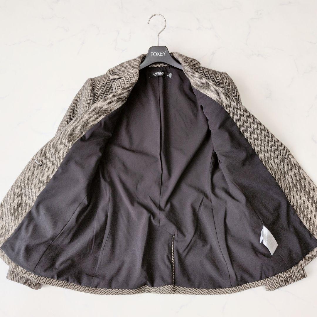 極美品✨️ローレンラルフローレン テーラードジャケット ヘリンボーン S