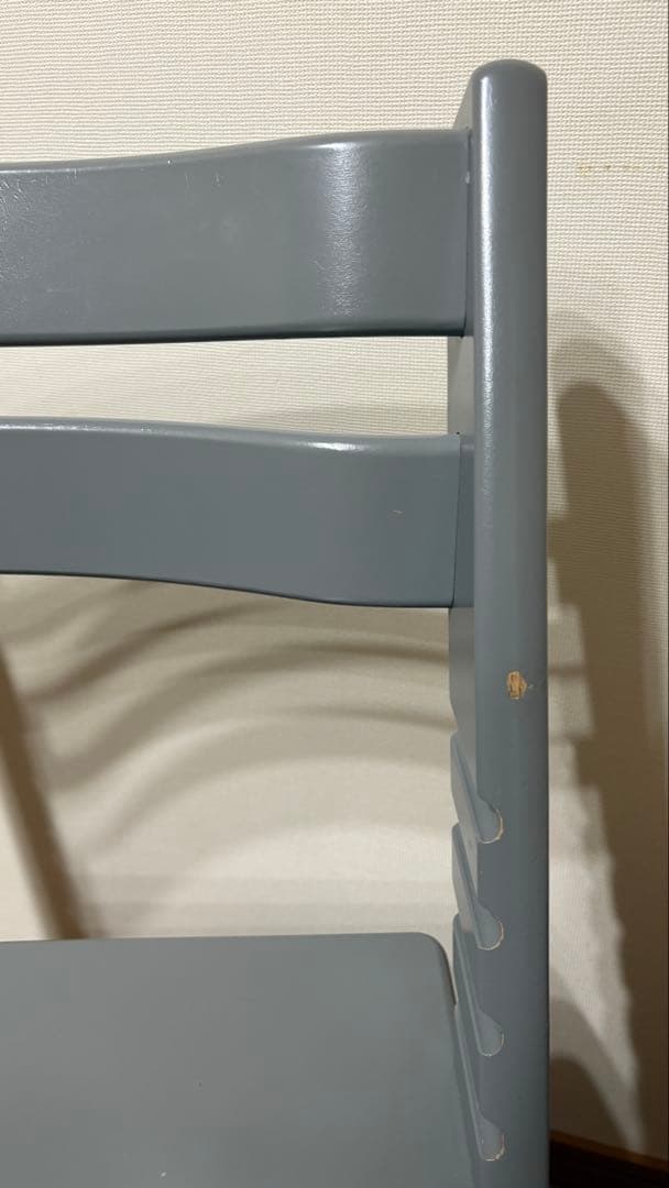 ストッケ　トリップトラップ　ストームグレー　（ライトグレー）　ハイチェア