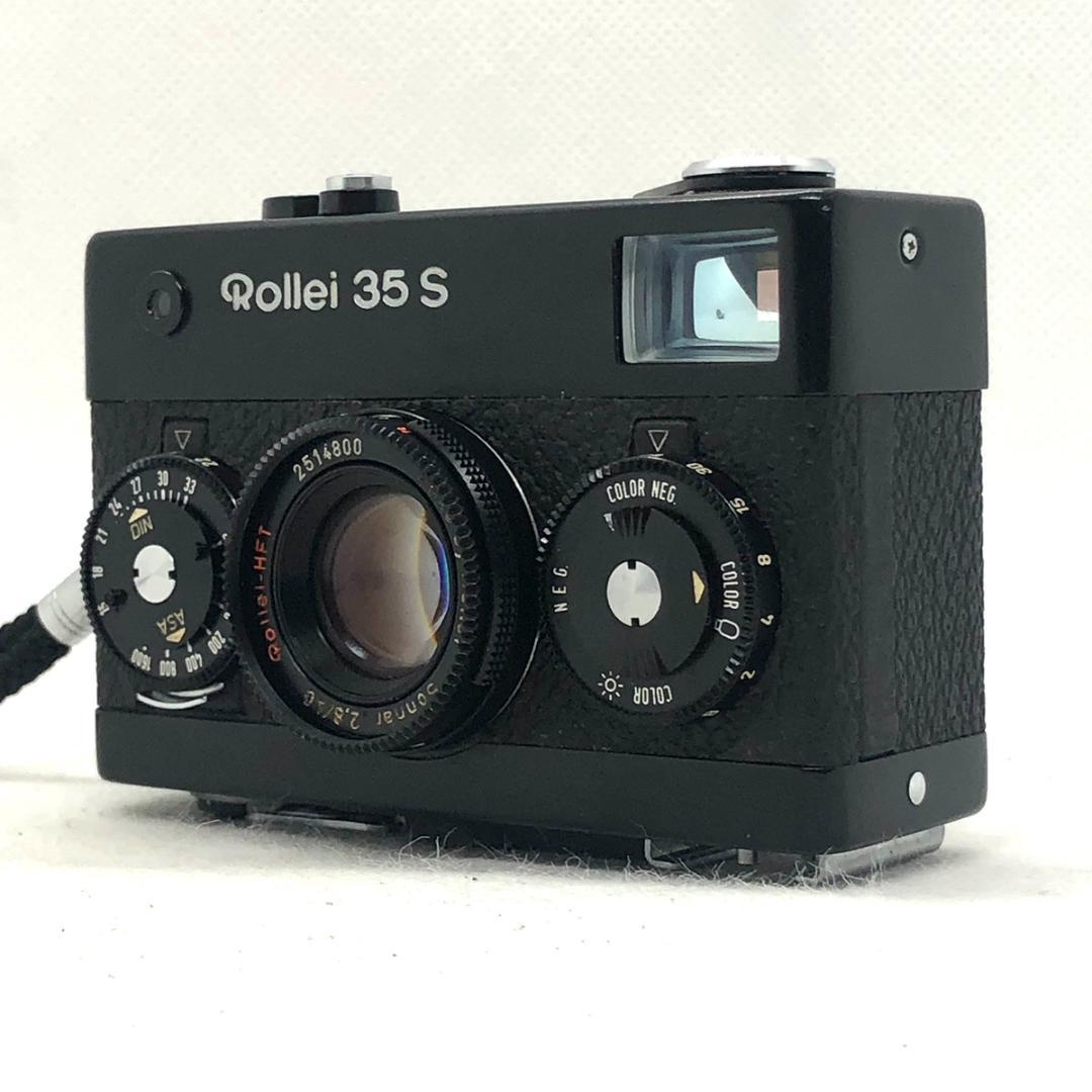 【C7025】Rollei ローライ 35 S ブラック フィルムカメラ