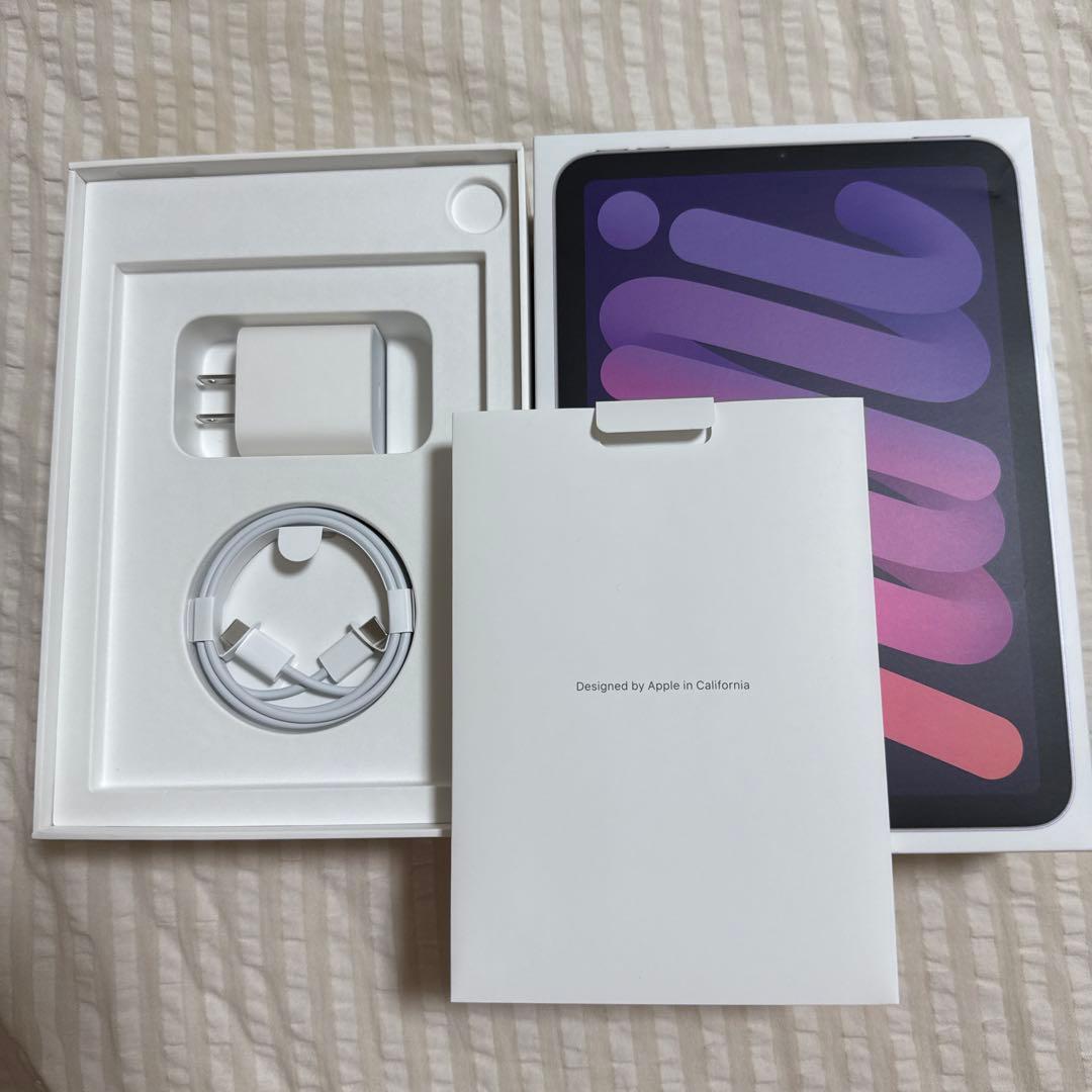 美品⭐️iPad mini 第6世代 256GB wifiモデル パープル