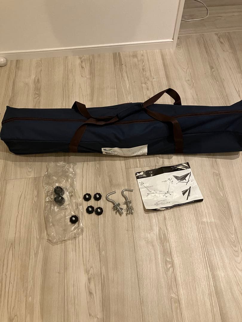 週末価格！ビブレ　ハンモック 自立式 VIVERE 収納ケース付き