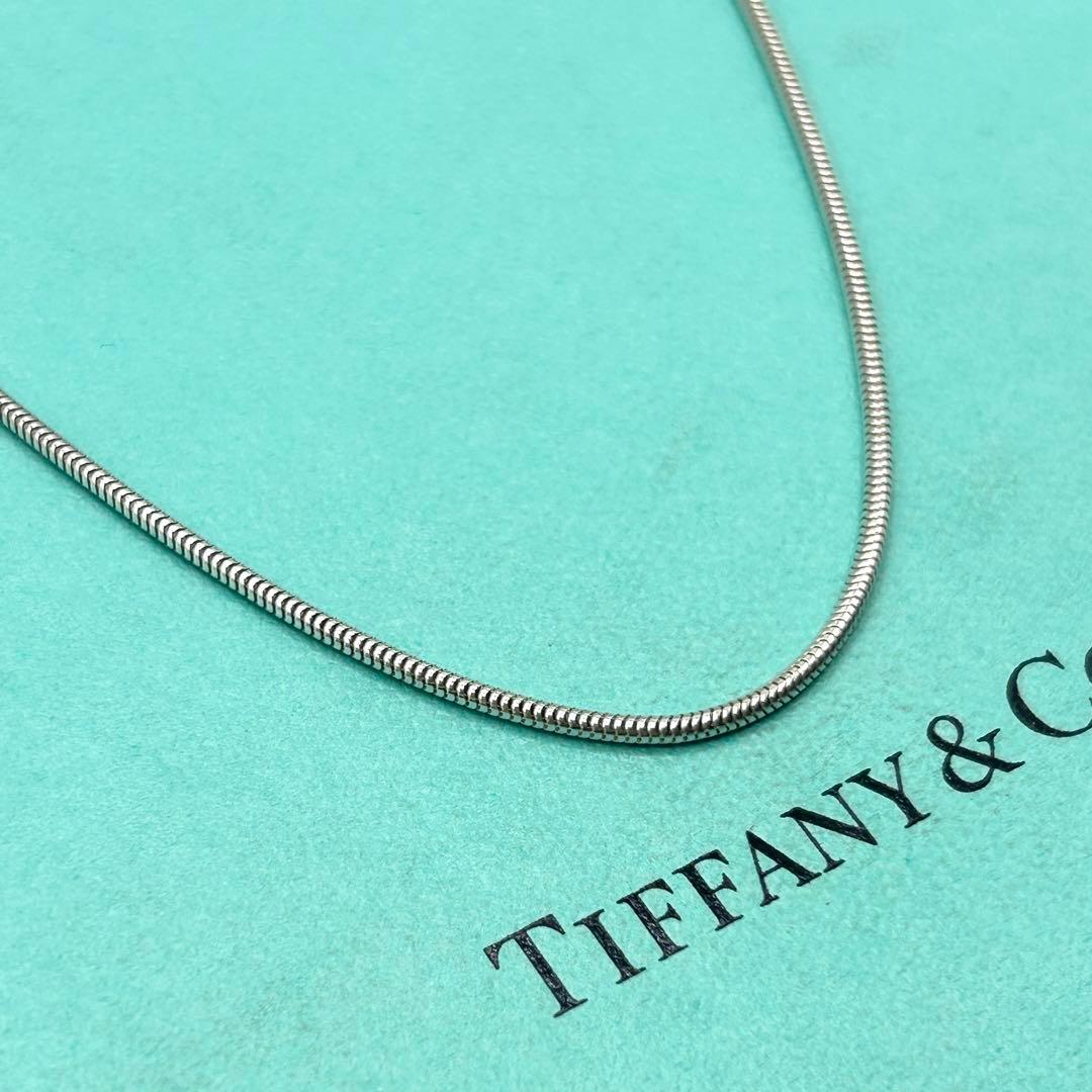 美品　ティファニー　スネーク　チェーン　ネックレス　シルバー　925