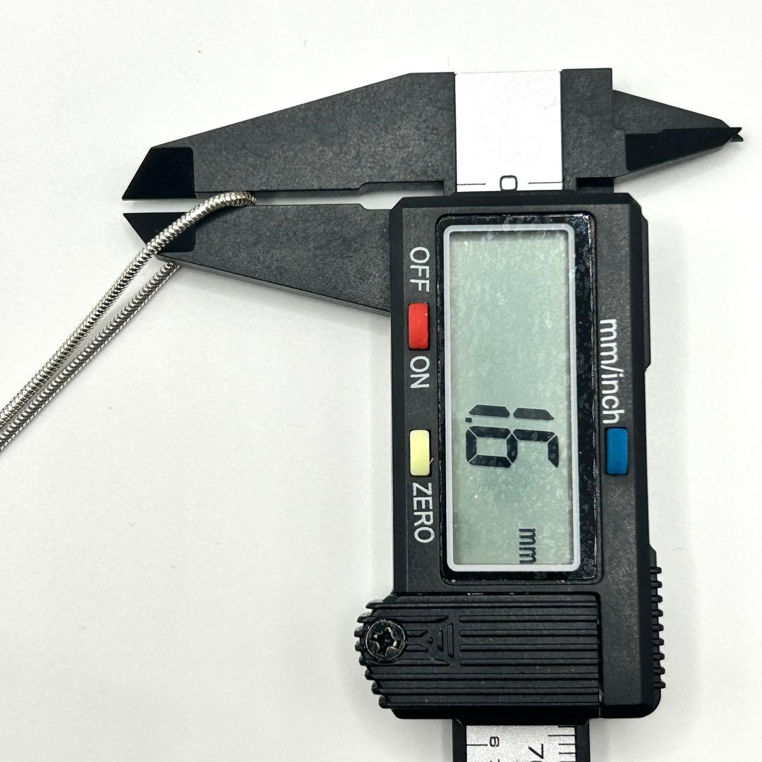 美品　ティファニー　スネーク　チェーン　ネックレス　シルバー　925