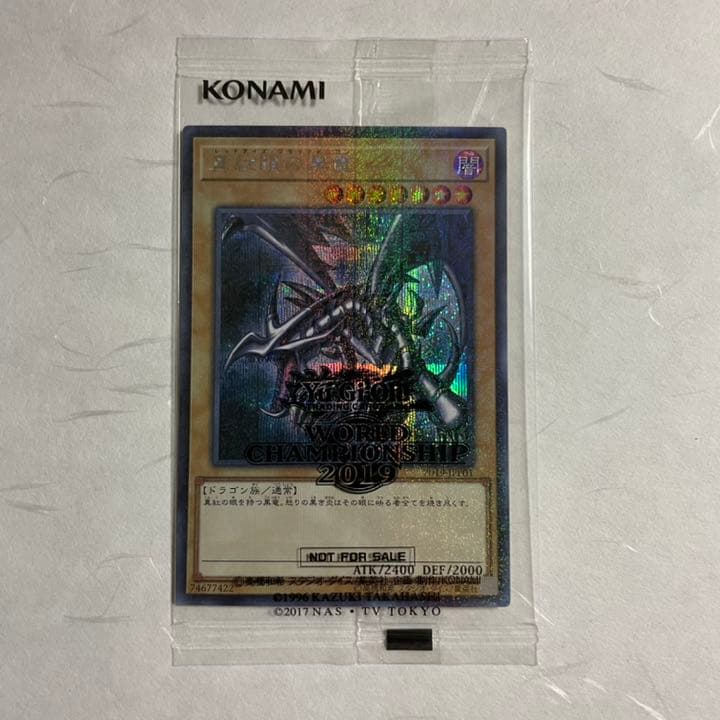 遊戯王　WCS2019 レッドアイズ　死者蘇生　封筒セット