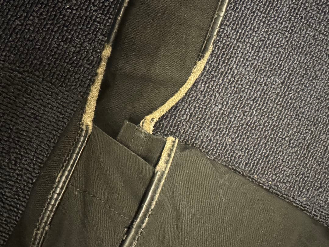 ディオールオム 04SS ブラックショルダーバッグ エディ期 STRIP期