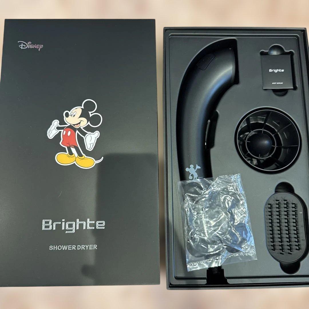 Brighte シャワードライヤー ミッキーマウスデザイン