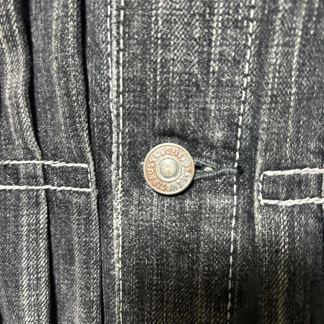 00's Levi's リーバイス デニムジャケット1st復刻 ブラックM