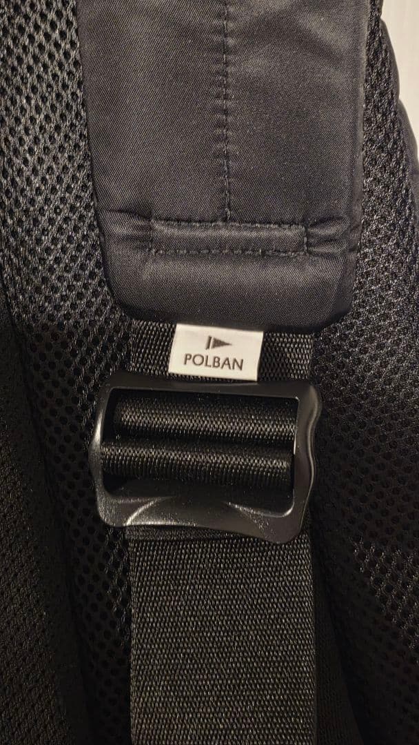 美品　ポルバン モア ヒップシート CORDURA BLACK