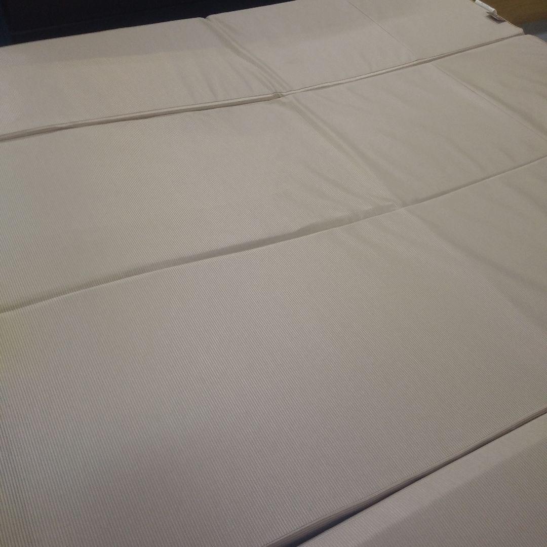 美品　西川　じぶん敷ふとん　オーダーメイド　マットレス　ダブル　TK03