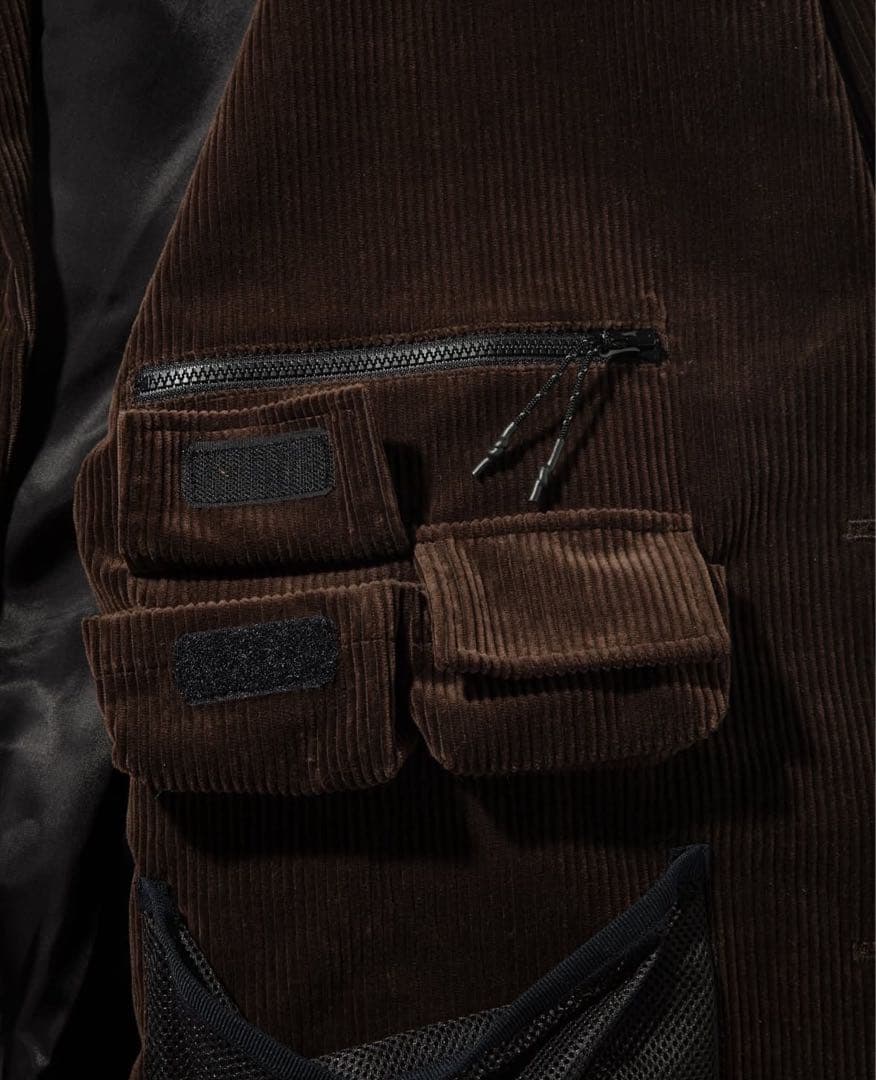 ジャケット・アウター CLESSTE CORDUROY ACTIVE CITY 2B JACKET