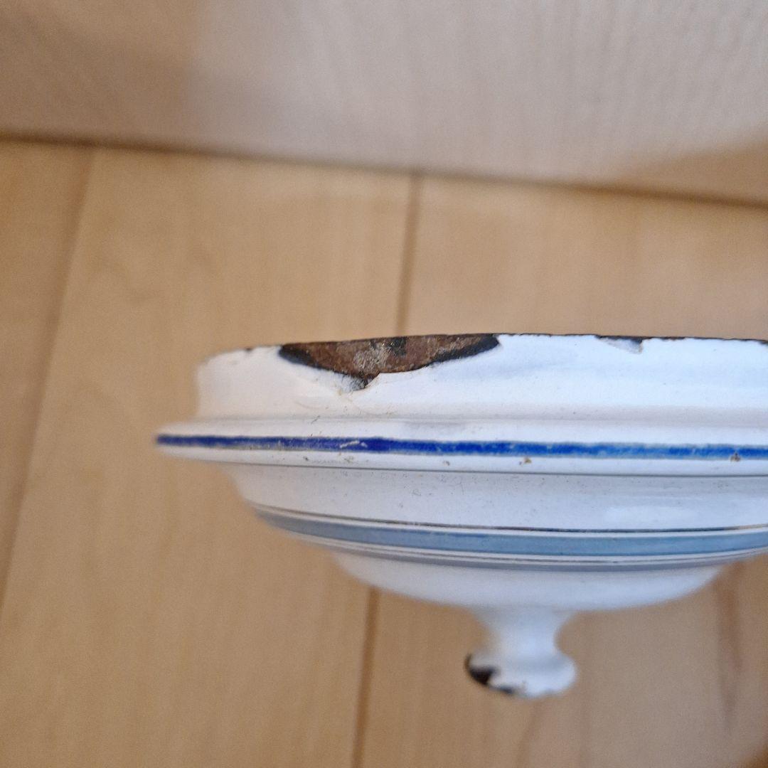 フランス　エトワール社　アンティーク　ホーロー　キャニスターセット 2個