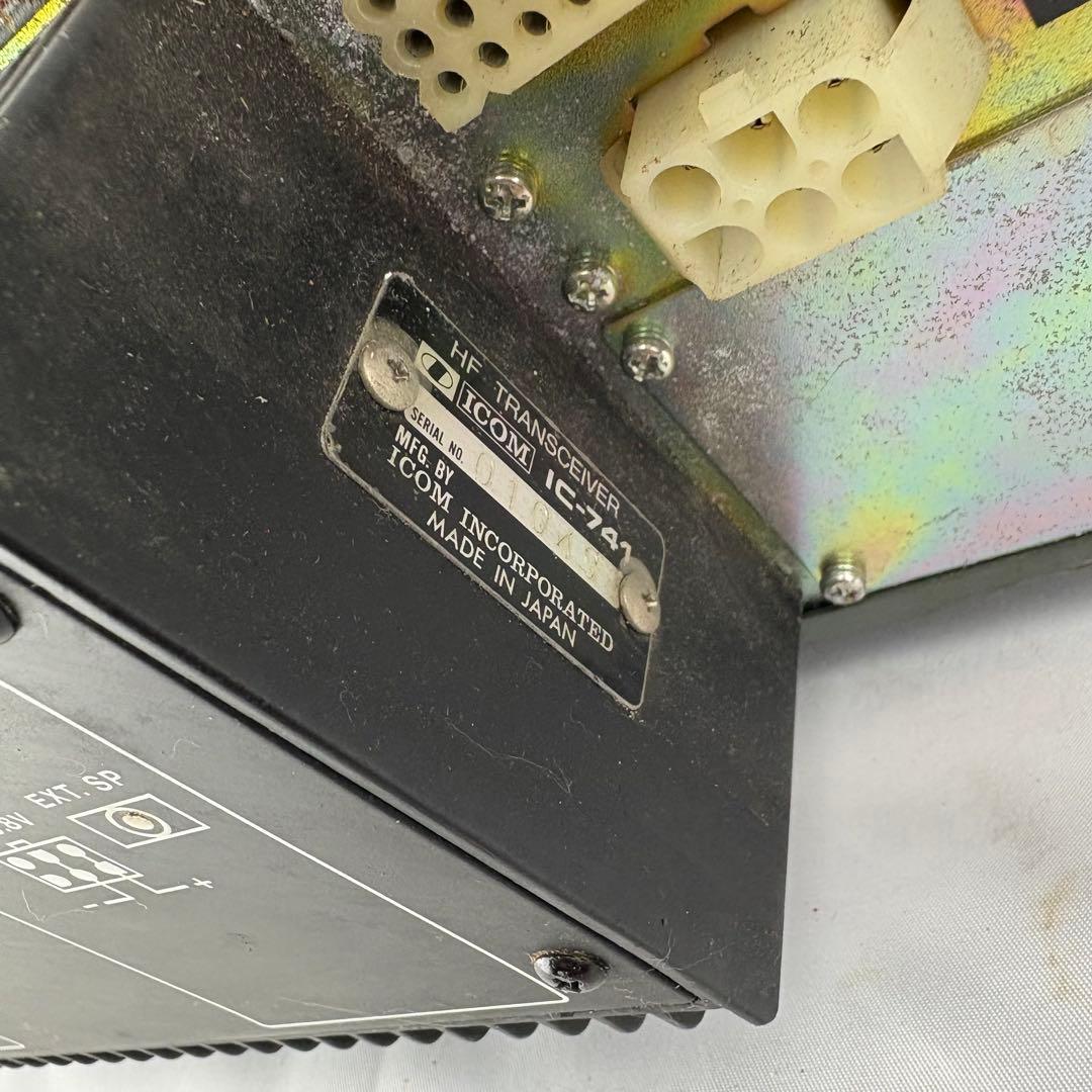 ICOM IC-741 HF TRANSCEIVER トランシーバー ジャンク