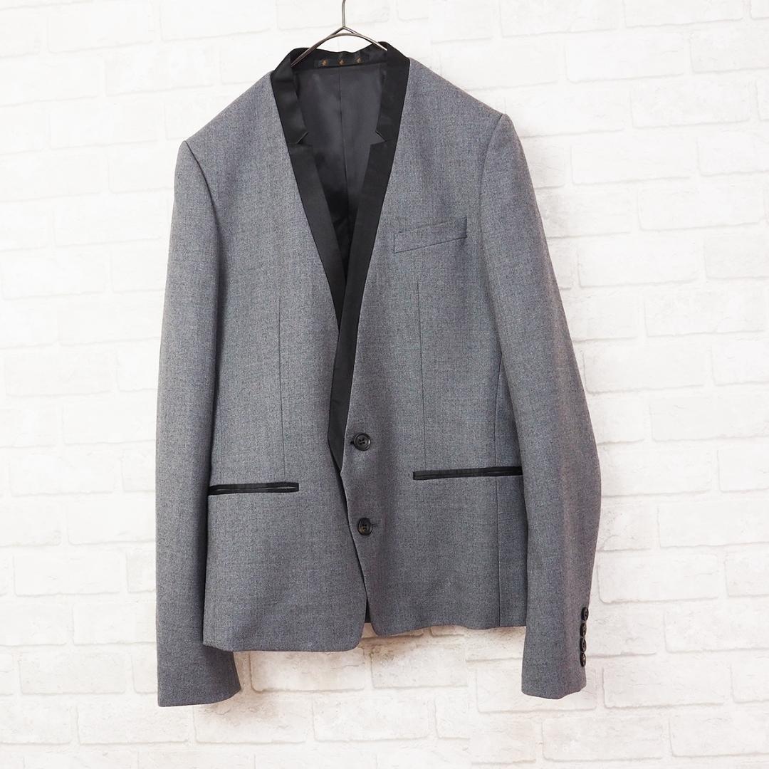 極美品【ato】48/ノーカラードレス セットアップ スーツ/デザイナーズ