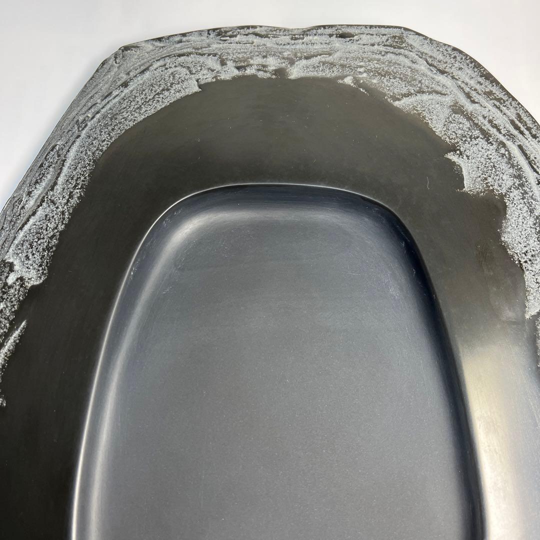 ⭕️デカイ　長崎県対馬　希少　超大型若田硯　年輪様な石紋綺麗　5kg超え　椿竜山