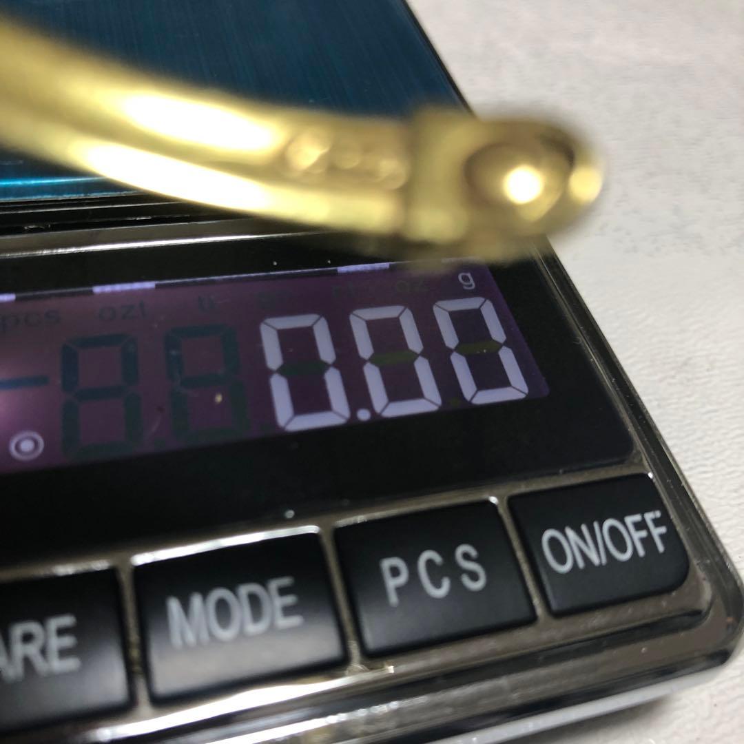 k18,Mゴールド バングル 12.83g シンプル