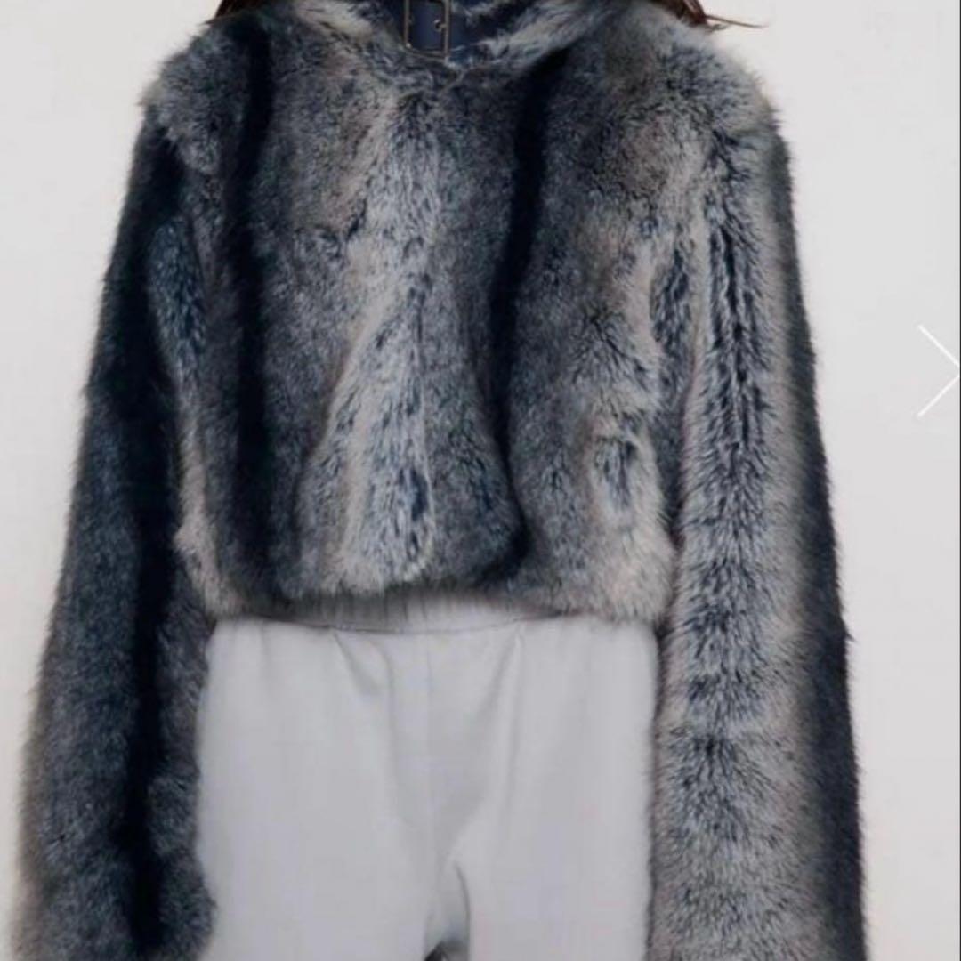 SEIRA × LAGUA VOLUME FAUX ファー ジャケット