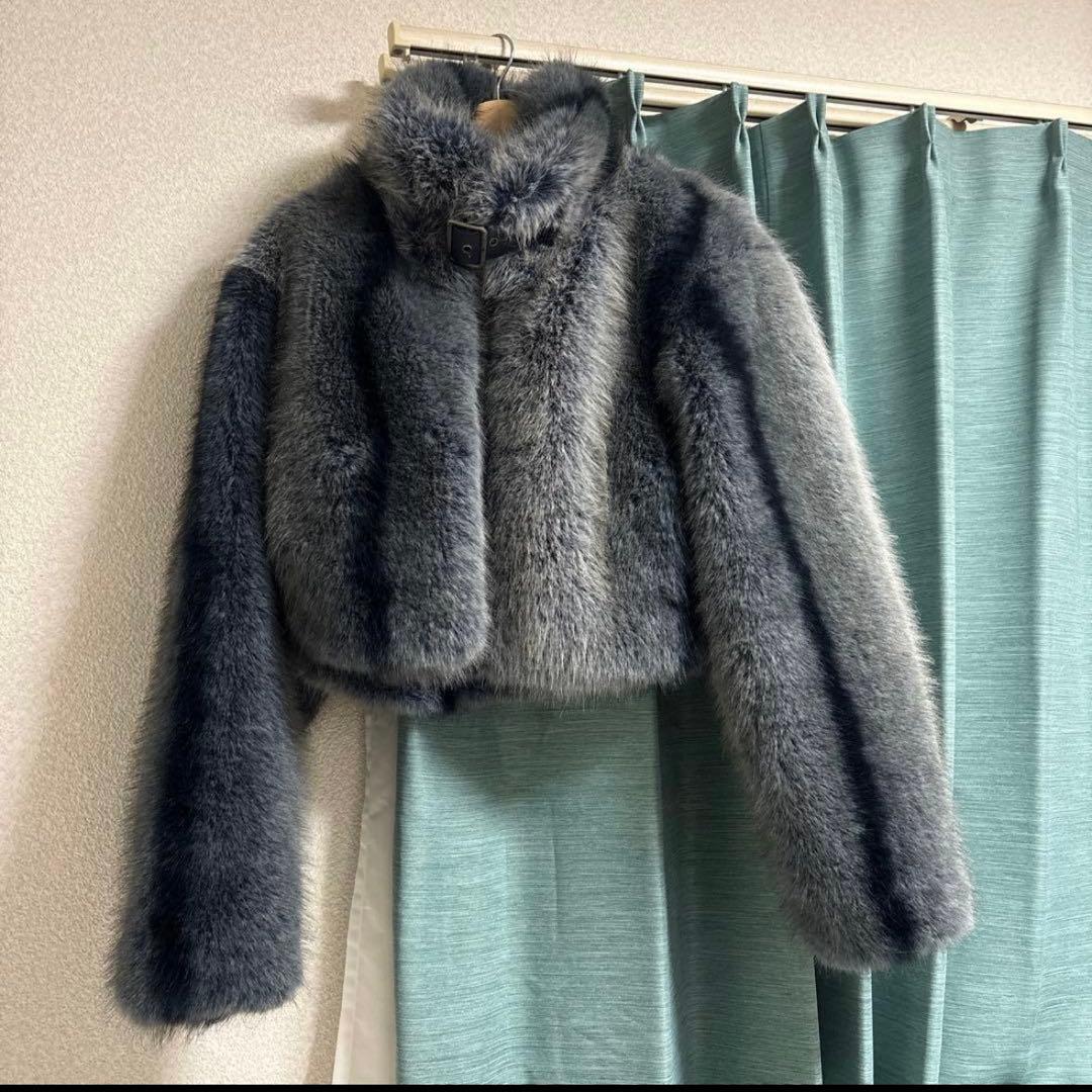 SEIRA × LAGUA VOLUME FAUX ファー ジャケット