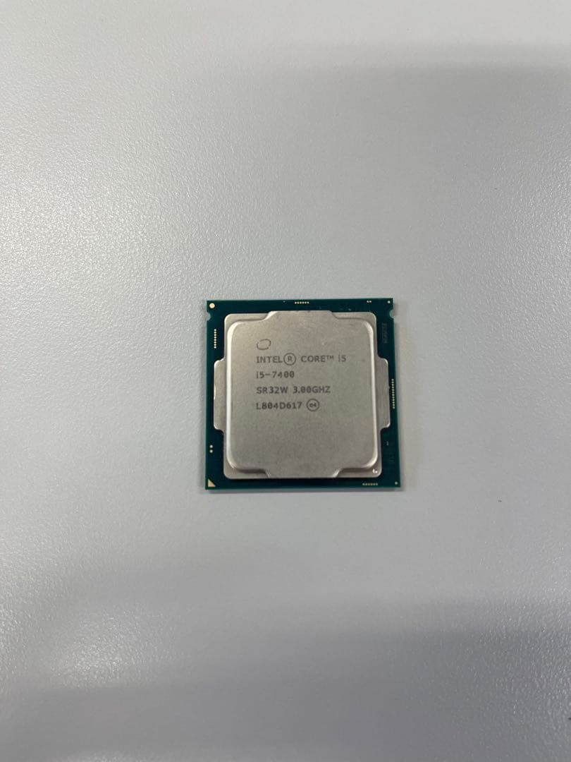 intel core i5-7400(2個セット)動作確認済み