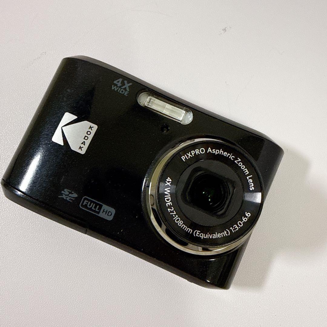 【動作確認済み】Kodak PIXPRO FZ45 デジタルカメラ ブラック 黒