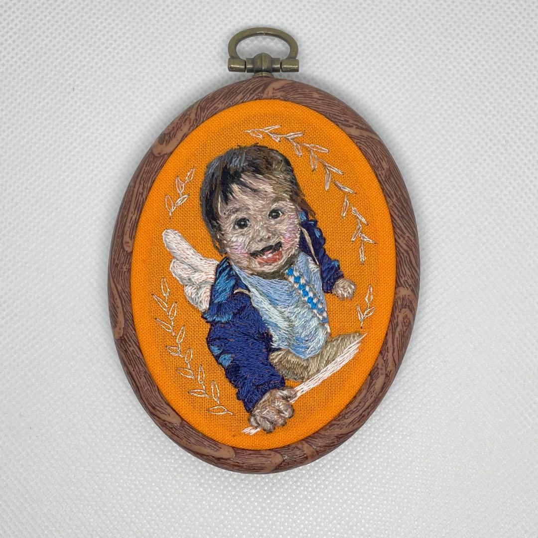 iRohA様うちの子刺繍