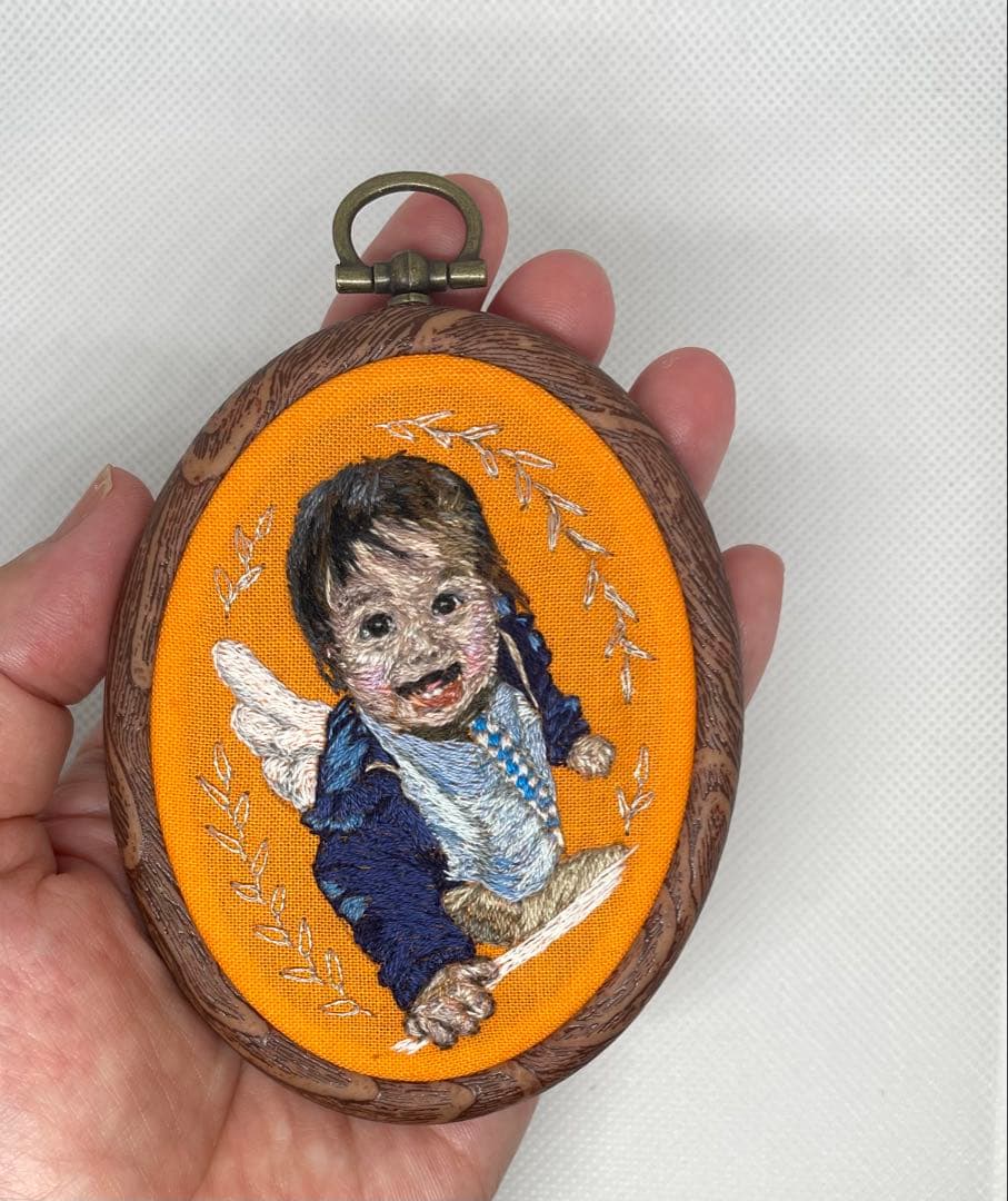 iRohA様うちの子刺繍