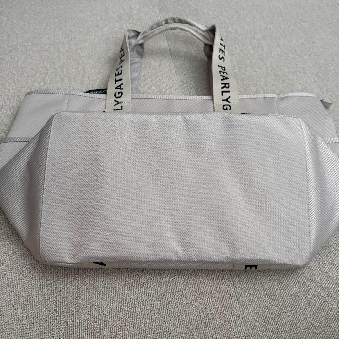 PEARLY GATES メッシュトートバッグ ベージュ