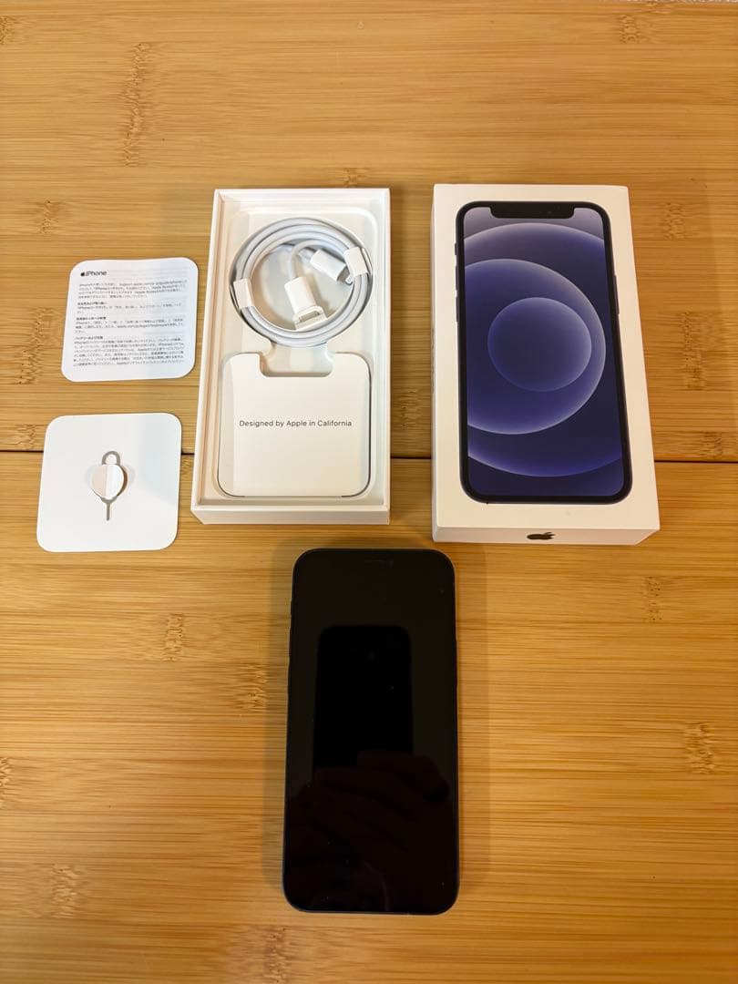 【訳あり】iphone12 mini 128GB ブラック 本体