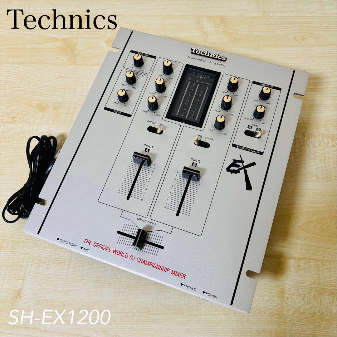 【ほぼ未使用】Technics DJミキサー SH-EX1200 送料込み