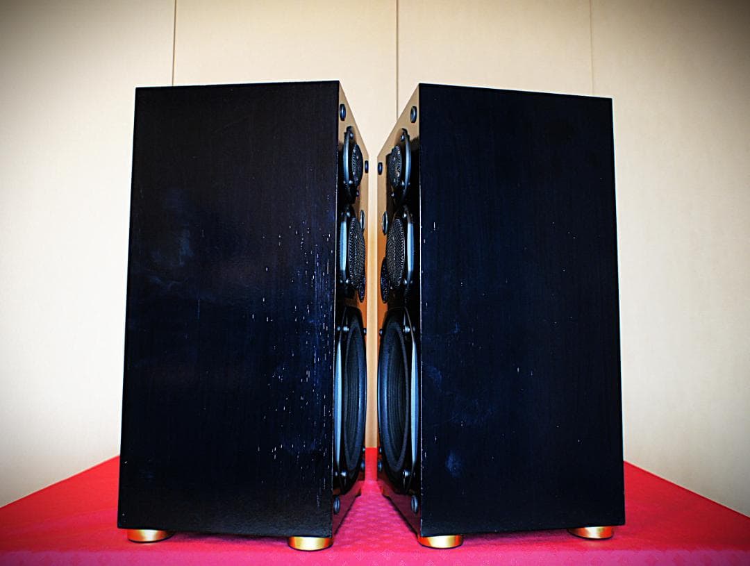 【超美品】希少逸品AKAIアカイ スピーカー AE-75メンテ済ブラックリモデル