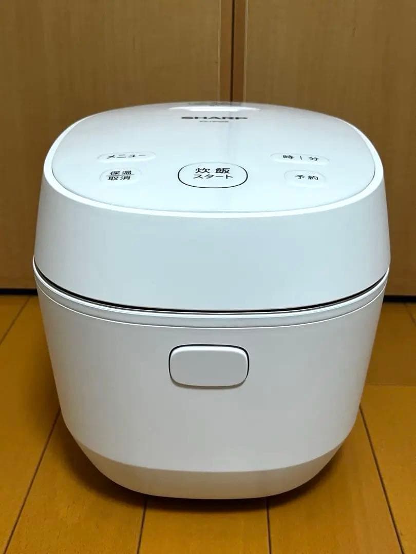 【説明書・スイングしゃもじ付・美品】SHARP 炊飯器 KS-HF05B