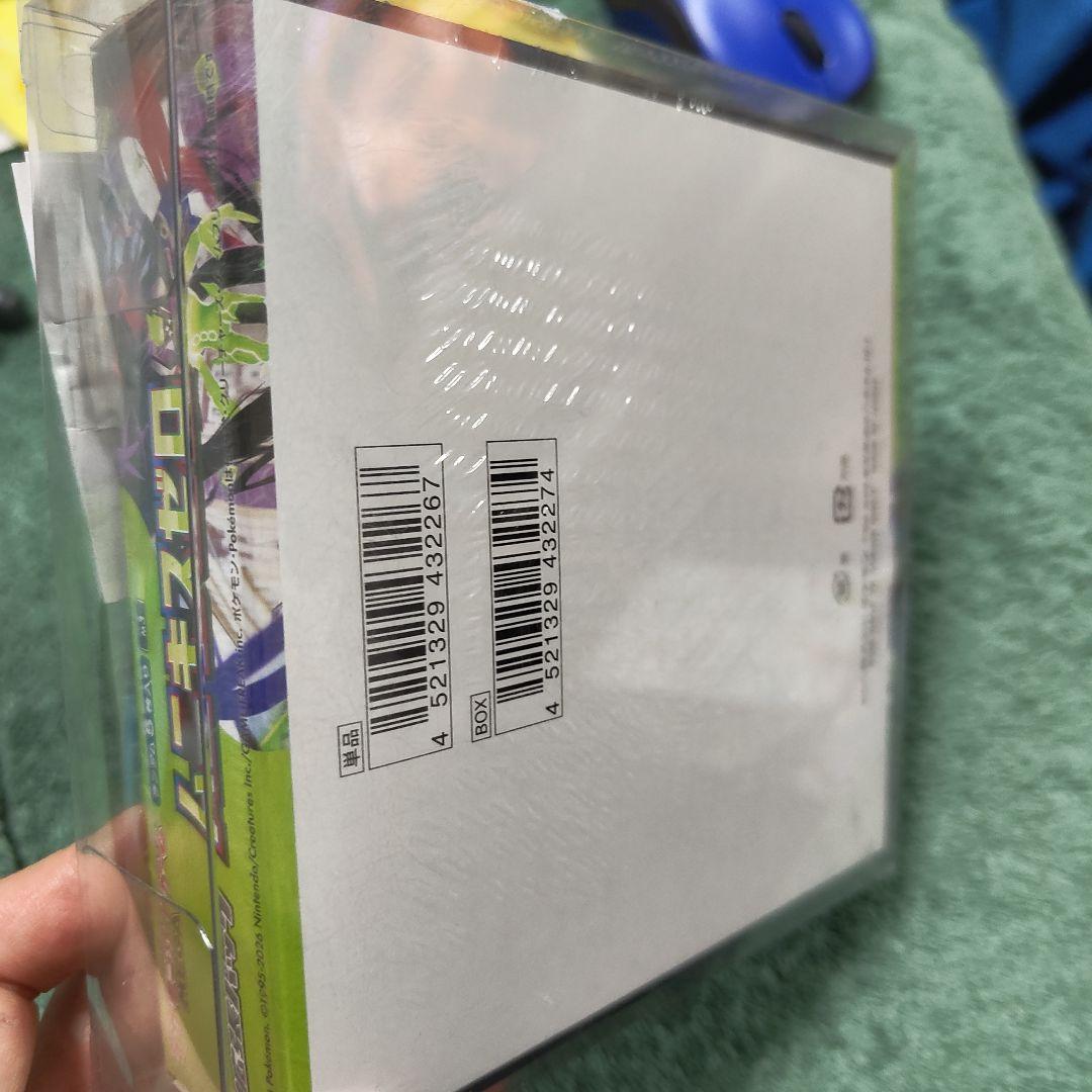 ムニキスゼロ　1BOX　エラーシュリンク　ポケモンカードゲーム