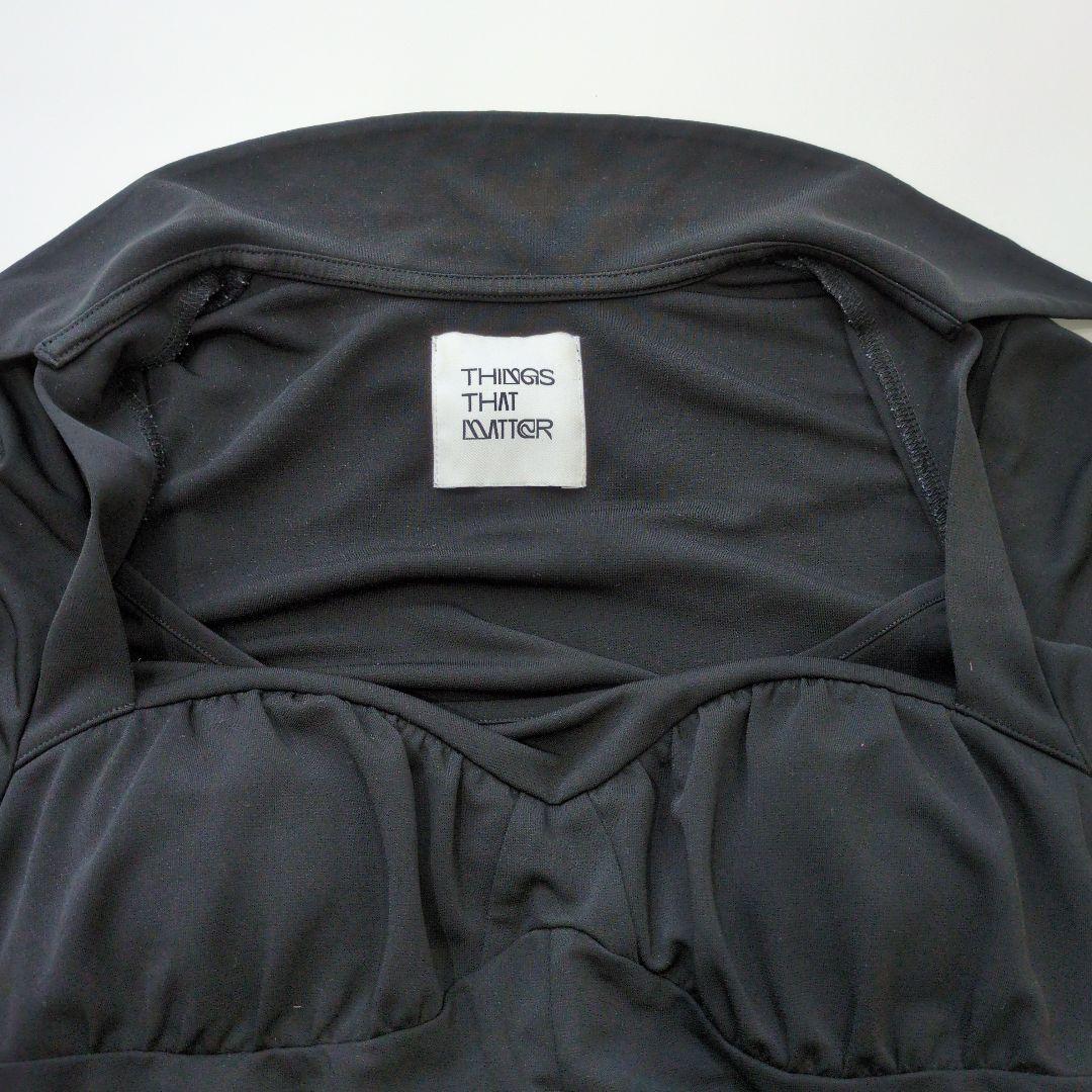things that matter ジャージ ボディスーツ ブラック 1