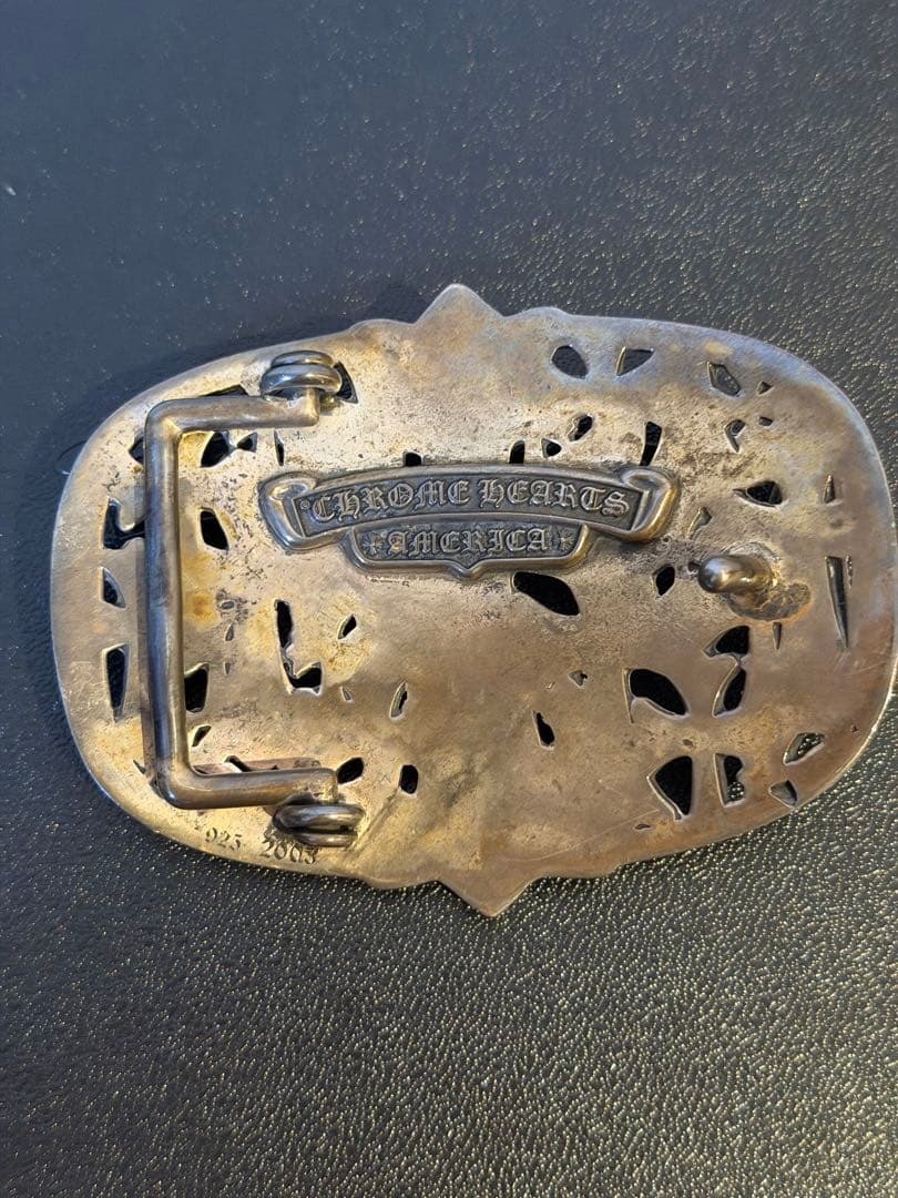 vivviv　クロムハーツ　セメタリークロス　バックル　ベルトのセット