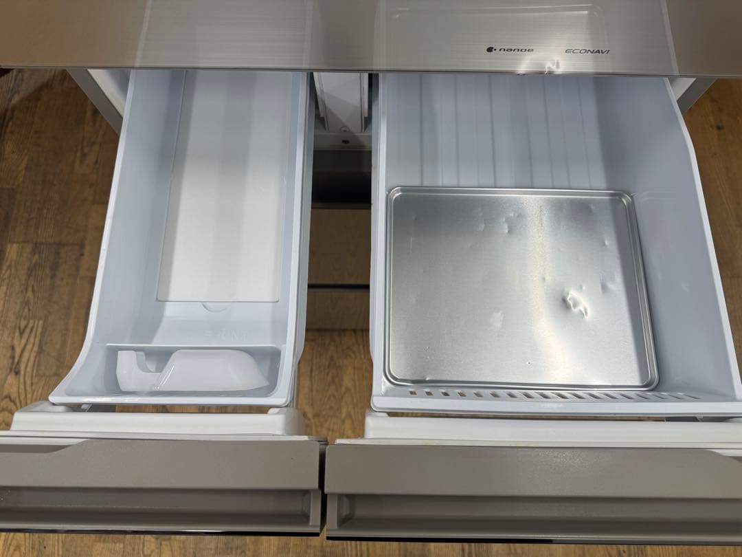 F040 Panasonic 大型冷蔵庫　右開き　450L 自動製氷