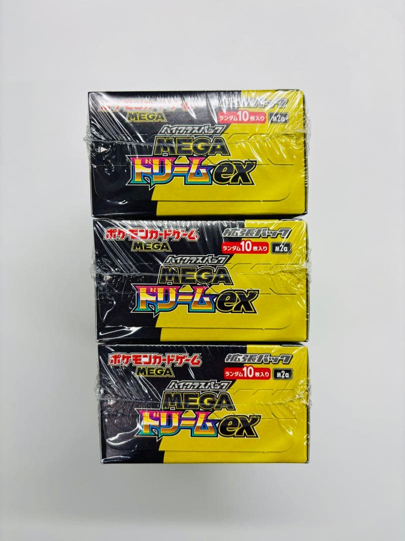 MEGAドリームex BOX シュリンク付き 未開封