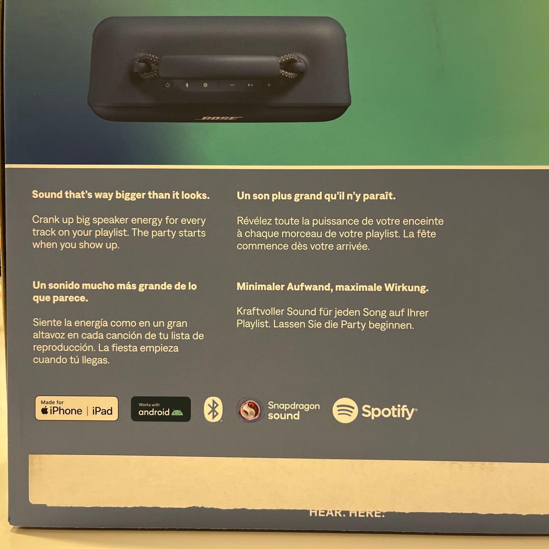 【新古品】BOSE SoundLink Max Portable Speaker