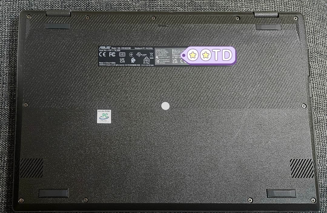 【美品】ASUS Chromebook CM1402CM2 8G/64G