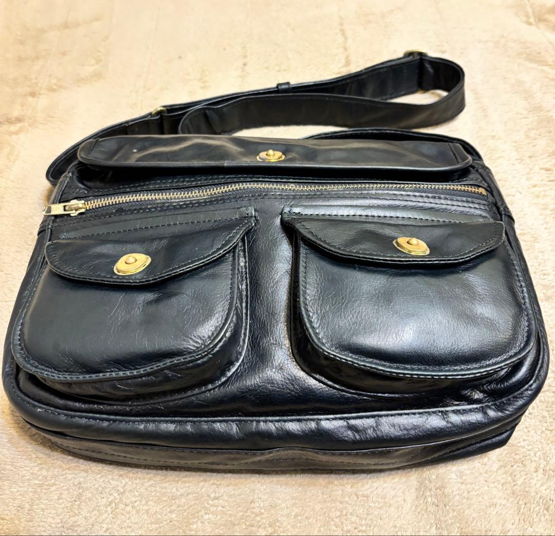 PORTER レザーショルダーバッグ　未使用