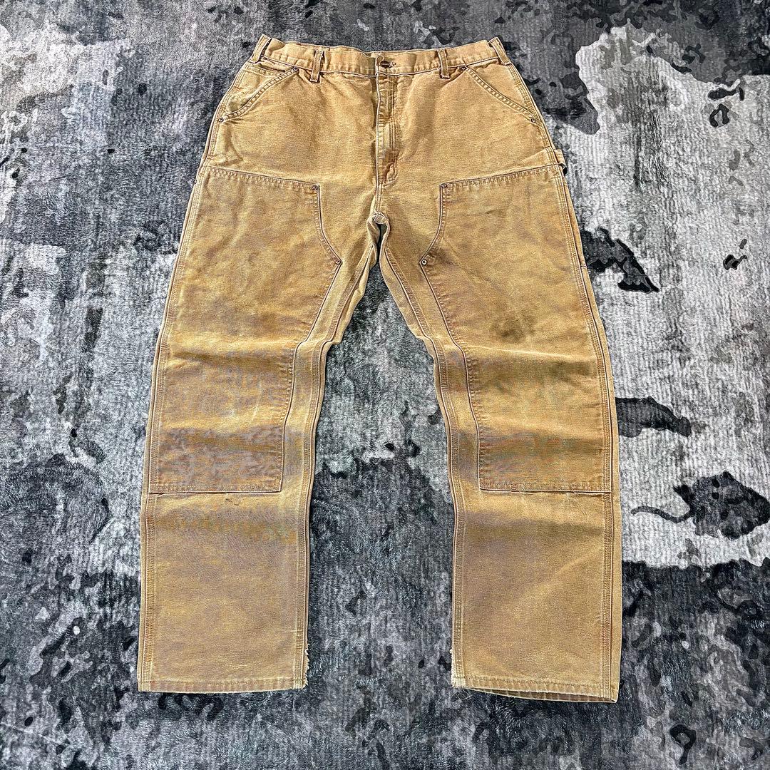 コメ欄セール！USA製 一点物 ダブルニー B01 ダック地 ゆるだぼ XL相当