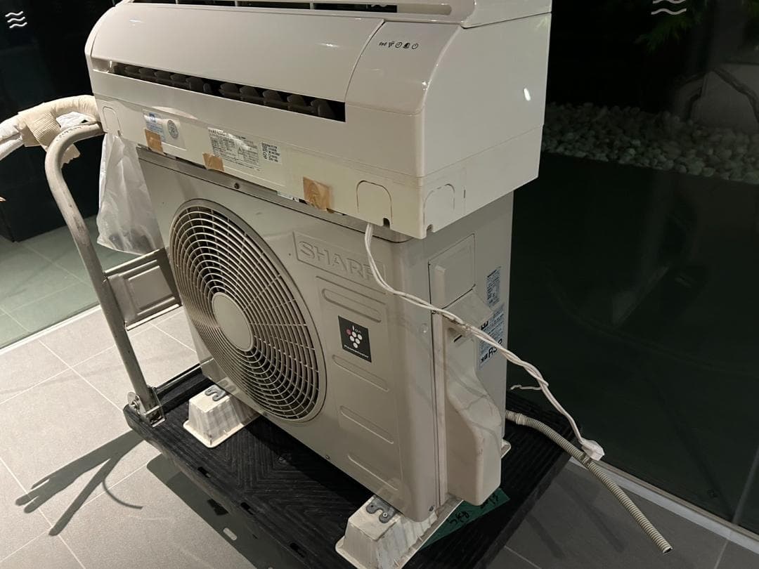 SHARP シャープ ルームエアコン AY-L22D-W 2020年製 リモコン