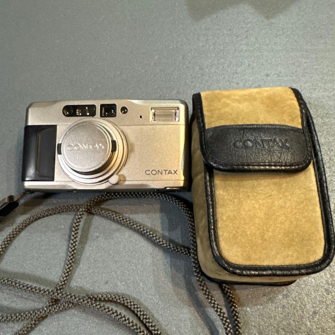【中古】CONTAX TVS コンパクトフィルムカメラ コンタックス