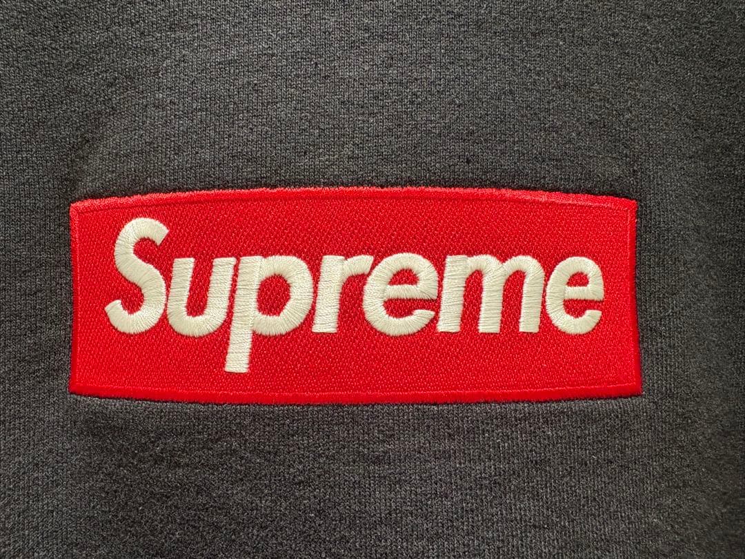 Supreme Box Logo Crewneck 22FW【BLACK／M】