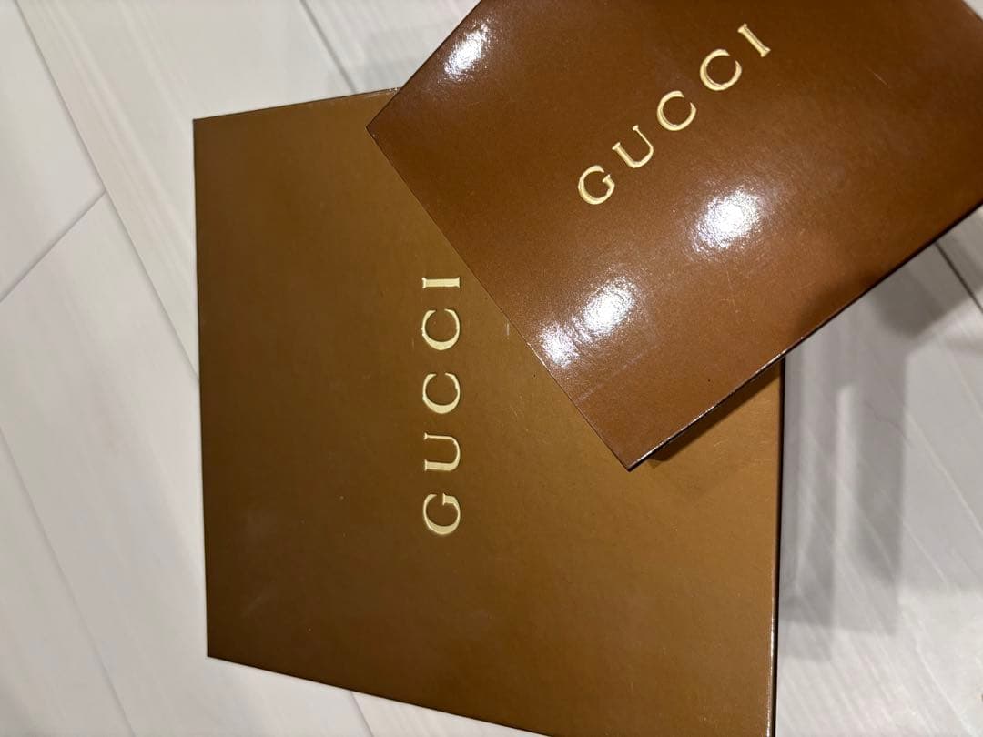 GUCCI 6800L アナログ時計 シルバー/ブラウン