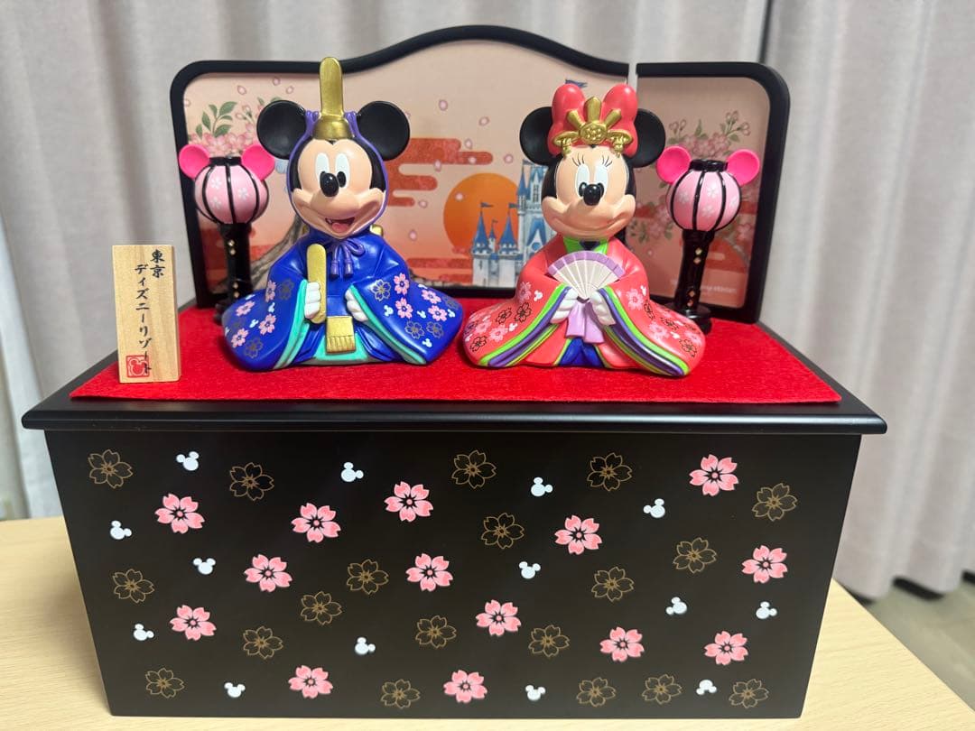 ミッキー ミニー ひな祭り人形セット
