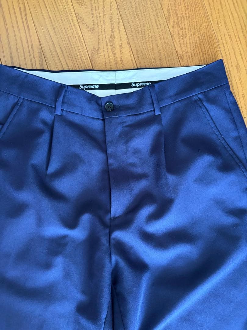 24ss supreme Pleated Trouserスラックス30美品