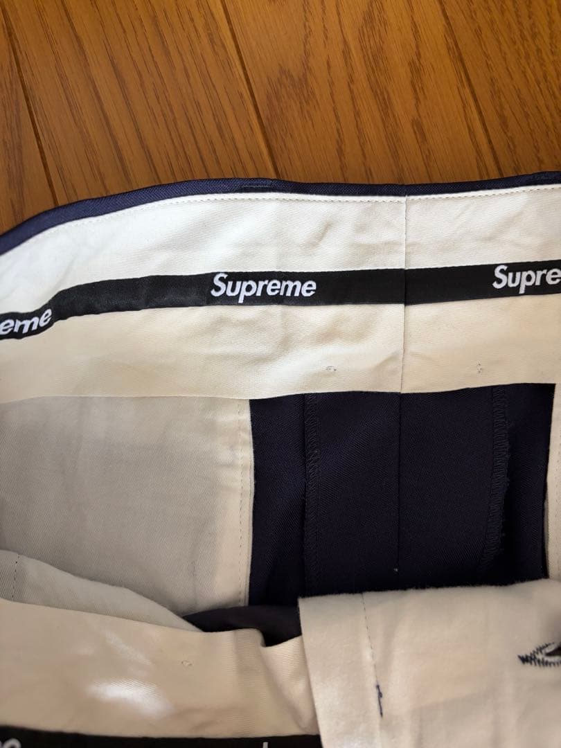 24ss supreme Pleated Trouserスラックス30美品