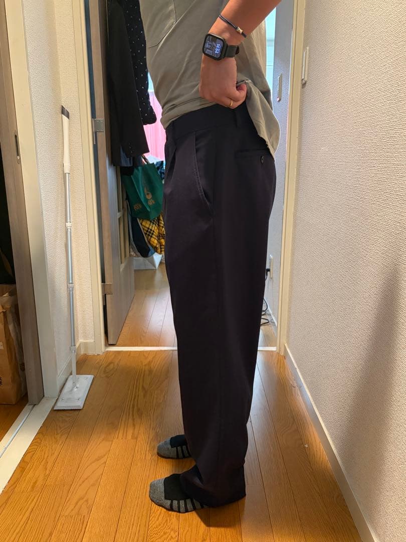 24ss supreme Pleated Trouserスラックス30美品