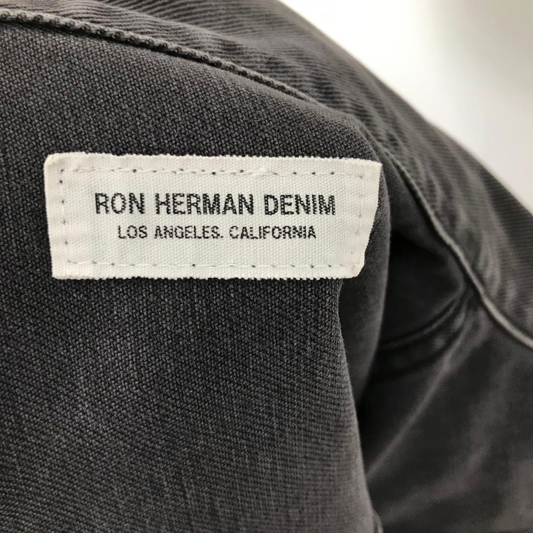 ロンハーマン　デニムジャケット　L　ブラック