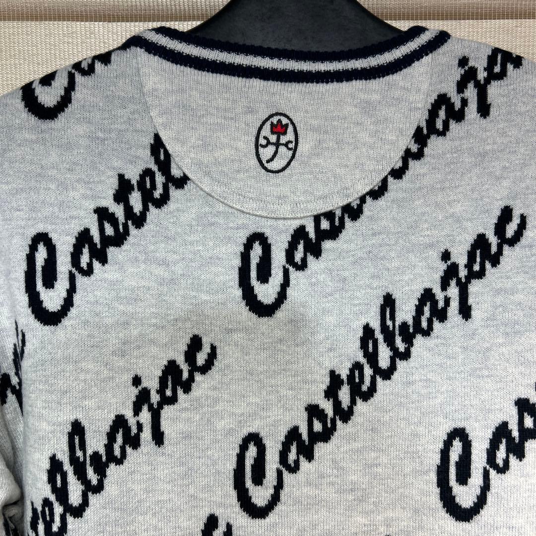 カステルバジャック ニットセーター　48/L 新品　未使用　タグ付き